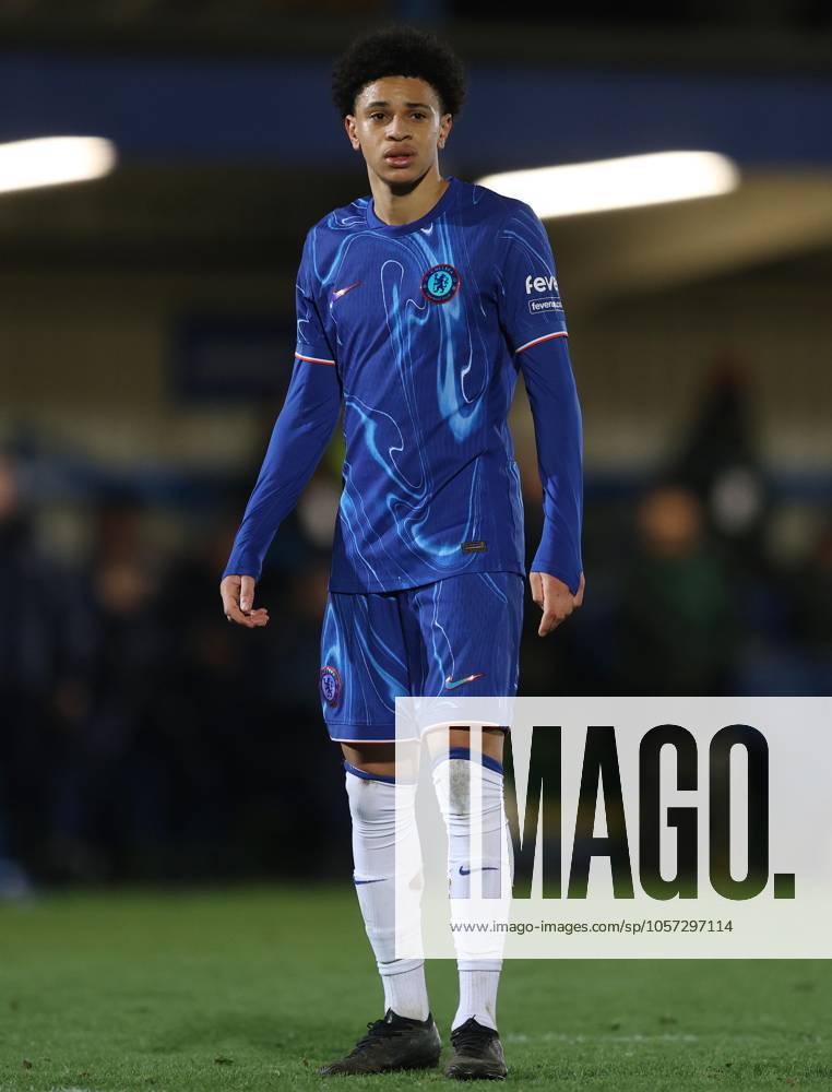 - Chelsea U21, U 21 v Sporting CP U21, Premier League International Cup, Kingsmeadow Stadium, London, UK - 7th January 2025. Daniel Weir Crystal Pix Richard Olise of Chelsea U21. - Chelsea U21 v Sporting CP U21, Premier League International Cup, Kingsmeadow Stadium, London, UK - 7th January 2025. Daniel Weir Crystal Pix London Kingsmeadow Stadium UK