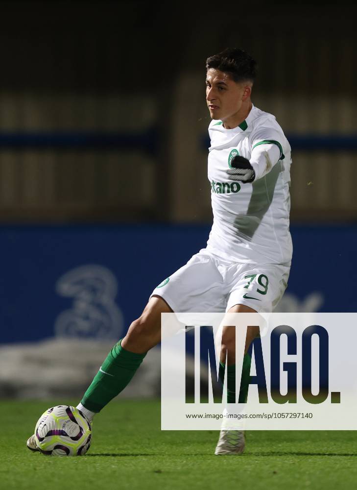 - Chelsea U21, U 21 v Sporting CP U21, Premier League International Cup, Kingsmeadow Stadium, London, UK - 7th January 2025. Daniel Weir Crystal Pix Rodrigo Marques of Sporting CP U21 B - Chelsea U21 v Sporting CP U21, Premier League International Cup, Kingsmeadow Stadium, London, UK - 7th January 2025. Daniel Weir Crystal Pix London Kingsmeadow Stadium UK