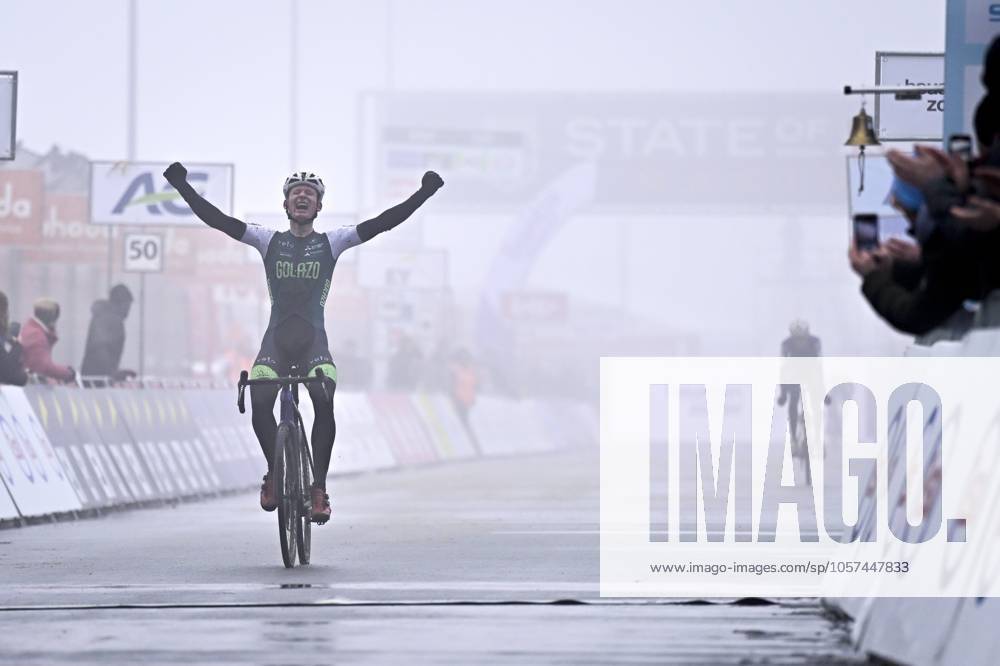 Belgian championship Cyclocross Zolder - day 1 ZOLDER, BELGIUM - JANUARY 11 : Arthur van den Boer belgian Champion during the Junior Race of the 2025 Belgian Championships cyclocross in Zolder, Belgium, 11 01 2025 Zolder Belgium