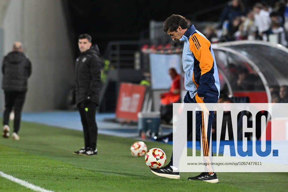 COACH: RAUL GONZALEZ BLANCO during the Primera Federacion Espao±ola match between Real Madrid-Castilla vs CD Alcoyano at Alfredo Di Stefano stadium in Madrid, Spain, on January 11. Valdebebas Spain - ZUMAc312 20250111_zsp_c312_075