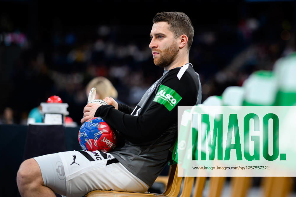 Hamburg: Handball Länderspiel - Vorbereitung WM - Deutschland - Brasilien Lukas Mertens (Deutschland) nachdenklich grübelnd gruebelnd Hamburg Barlays Arena Deutschland