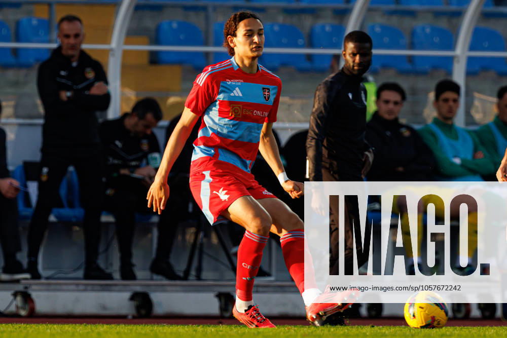 Fahem Benaissa-Yahia seen in action during Taca De Portugal game between teams of Casa Pia AC and Rio Ave FC at Estadio Municipal Rio Maior (Maciej Rogowski) Rio Maior Estadio Municipal Rio Maior Portugal