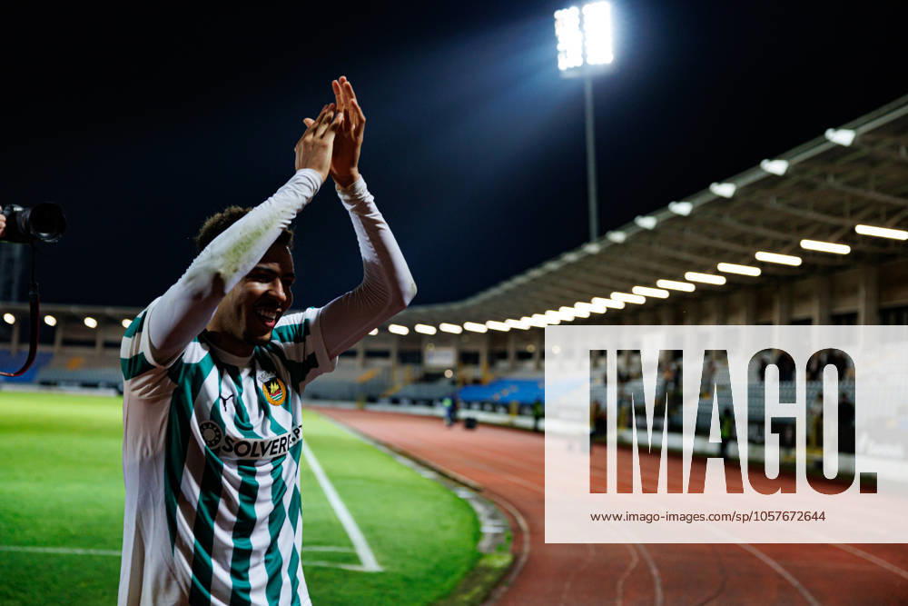 Clayton seen in action during Taca De Portugal game between teams of Casa Pia AC and Rio Ave FC at Estadio Municipal Rio Maior (Maciej Rogowski) Rio Maior Estadio Municipal Rio Maior Portugal