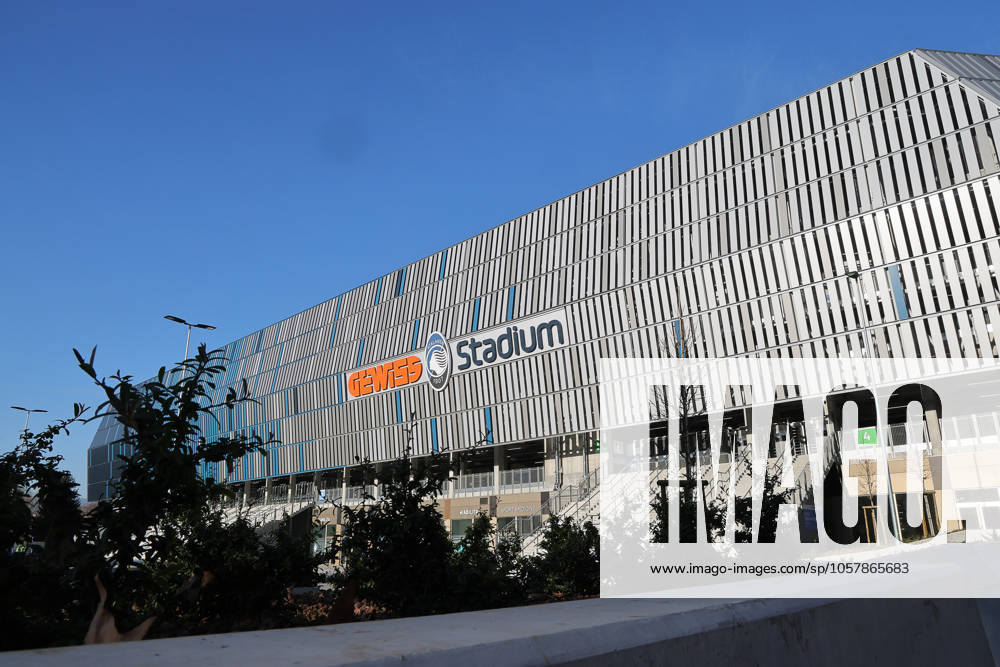 18th January 2025; Gewiss Stadium, Bergamo, Italy, Serie A Football, Atalanta versus Napoli; A general view of the outside of Gewiss Stadium ActionPlus12739624 EmanuelexPennacchio Content restricted for UK based newspaper