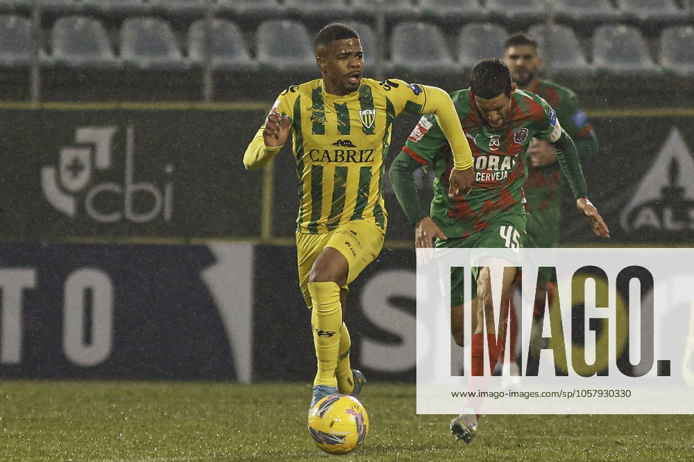 Liga portugal 2 meu super - cd tondela xmario m. Tondela (pt) 01 19 2025 - liga portugal meu super - cd tondela xmario m. pedro maranhao tondela player during the match between tondela xmario m., valid for the 18th round of the portugal league 2 meu super, held at the joao cardoso stadium, in tondela, on this sunday afternoon,(19). (Foto: Alexandre Gomes Thenews2 imago images) SPO