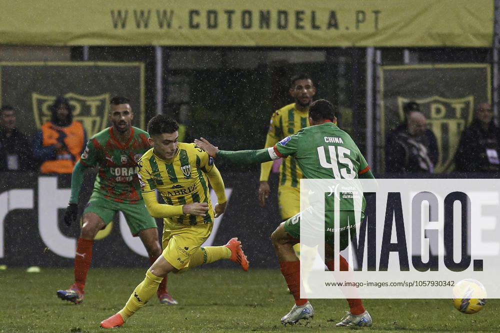 Liga portugal 2 meu super - cd tondela xmario m. Tondela (pt) 01 19 2025 - liga portugal meu super - cd tondela xmario m. rodrigo ramos tondela player during the match between tondela xmario m., valid for the 18th round of the portugal league 2 meu super, held at the joao cardoso stadium, in tondela, on this sunday afternoon,(19). (Foto: Alexandre Gomes Thenews2 imago images) SPO