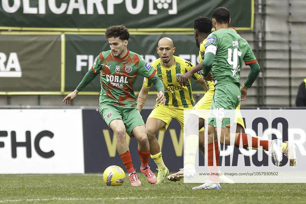 Liga portugal 2 meu super - cd tondela xmario m. Tondela (pt) 01 19 2025 - liga portugal meu super - cd tondela xmario m. maritime player m. During a match between tondela xmario m., valid for the 18th round of the portugal league 2 meu super, held at the joao cardoso stadium, in tondela, on this sunday afternoon,(19). (Foto: Alexandre Gomes Thenews2 imago images) SPO