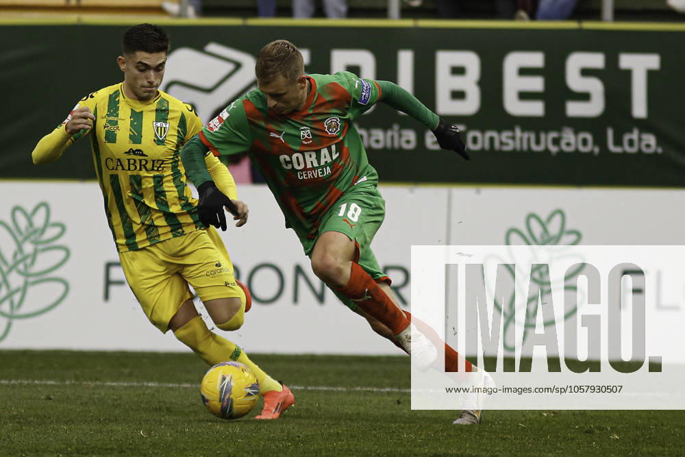 Liga portugal 2 meu super - cd tondela xmario m. Tondela (pt) 01 19 2025 - liga portugal meu super - cd tondela xmario m. tondela player during the match between tondela xmario m., valid for the 18th round of the portugal league 2 meu super, held at the joao cardoso stadium, in tondela, on this sunday afternoon,(19). (Foto: Alexandre Gomes Thenews2 imago images) SPO