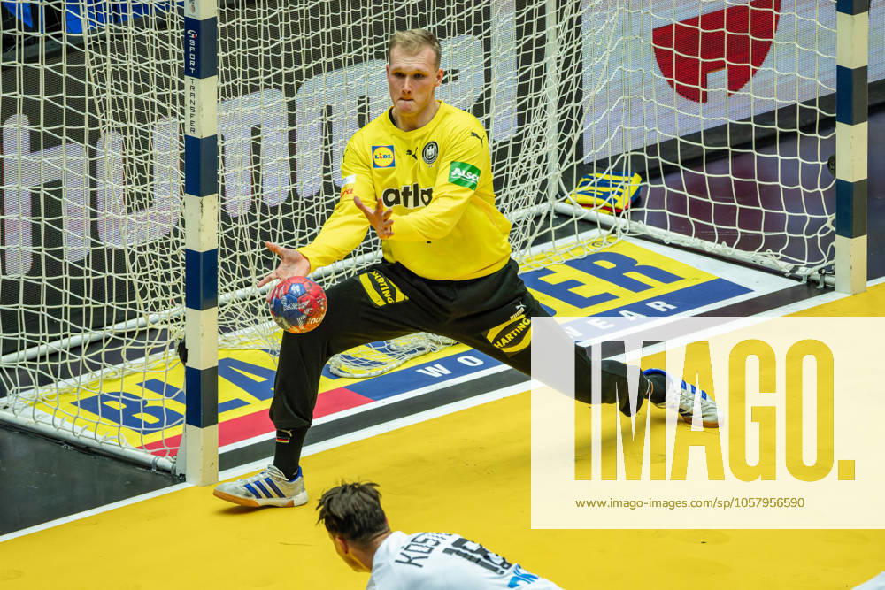 Handball Herning 19.01.2025 IHF Handball World Championship, WM, Weltmeisterschaft Vorrunde Deutschland (GER) - Tschechien (CZE) David Späth (Deutschland, TW, No.01) Spaeth Spath