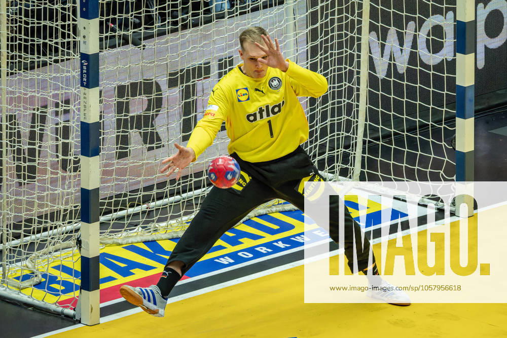 Handball Herning 19.01.2025 IHF Handball World Championship, WM, Weltmeisterschaft Vorrunde Deutschland (GER) - Tschechien (CZE) David Späth (Deutschland, TW, No.01) Spaeth Spath
