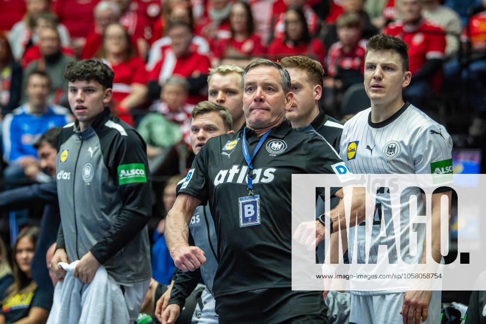 Handball Herning 23.01.2025 IHF Handball World Championship, WM, Weltmeisterschaft Hauptrunde Italien (ITA) - Deutschland (GER) Alfred Gislason (Deutschland, Trainer)
