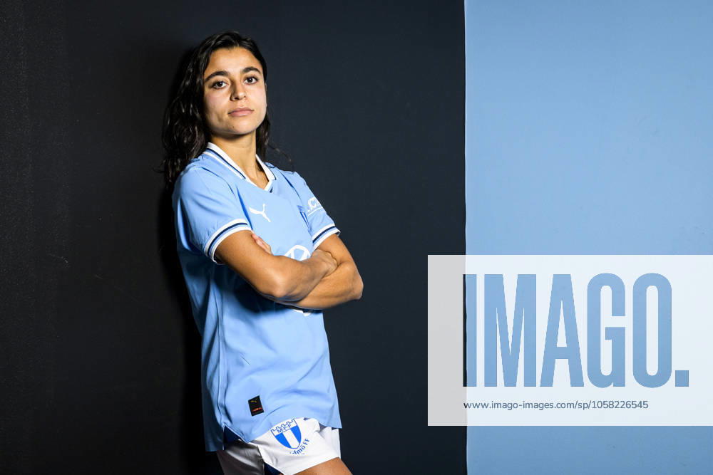 Malmö FF presenterar Ines Belloumou som ny spelare med Malmö FF den 27 januari 2025 i Malmö.