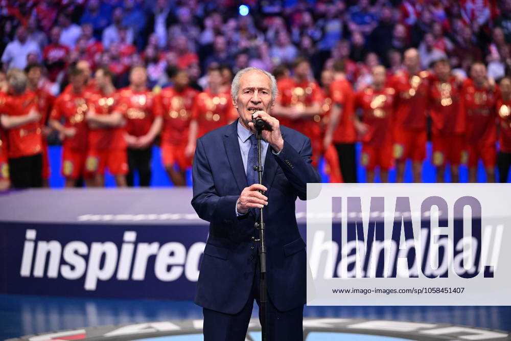 Oslo, Norway, 020225. Unity Arena. Croatia won the silver medal at the 2025 World Handball Championship. In the photo: the President of the IHF Hassan Moustafa. Photo: Ante Cizmic CROPIX