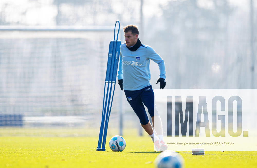 Fussball, Herren, Saison 2024 25, 2. Bundesliga, Hertha BSC, Training, Florian Niederlechner (Hertha BSC), 11.02. 2025,
