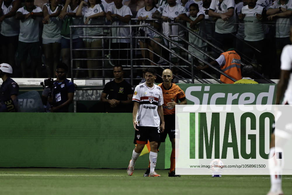Match between Palmeiras and Sao Paulo for the Sao Paulo championship Sao paulo (sp), 02 16 2025 - paulistao palmeiras vs sao paulo - igor vinicius during the match between palmeiras and sao paulo, valid for the 10th round of the 2025 paulista football championship, on the night of this sunday, february 16, 2025, at allianz parque, in sao paulo-sp (Foto: Leco Viana Thenews2 imago images) SPO