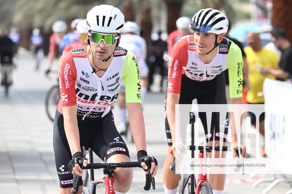 UAE Tour 2025 - Stage 3 JEBEL JAIS, UNITED ARAB EMIRATES - FEBRUARY 19 : Goossens Kobe (BEL) of Intermarché - Wanty pictured during Stage 3 of the UAE Tour 2025 cycling race with start in Ras Al Khaimah and finish in Jebel Jais (181km) on February 19, 2025 in Jebel Jais, United Arab Emirates, 19 02 2025 Jebel Jais United Arab Emirates