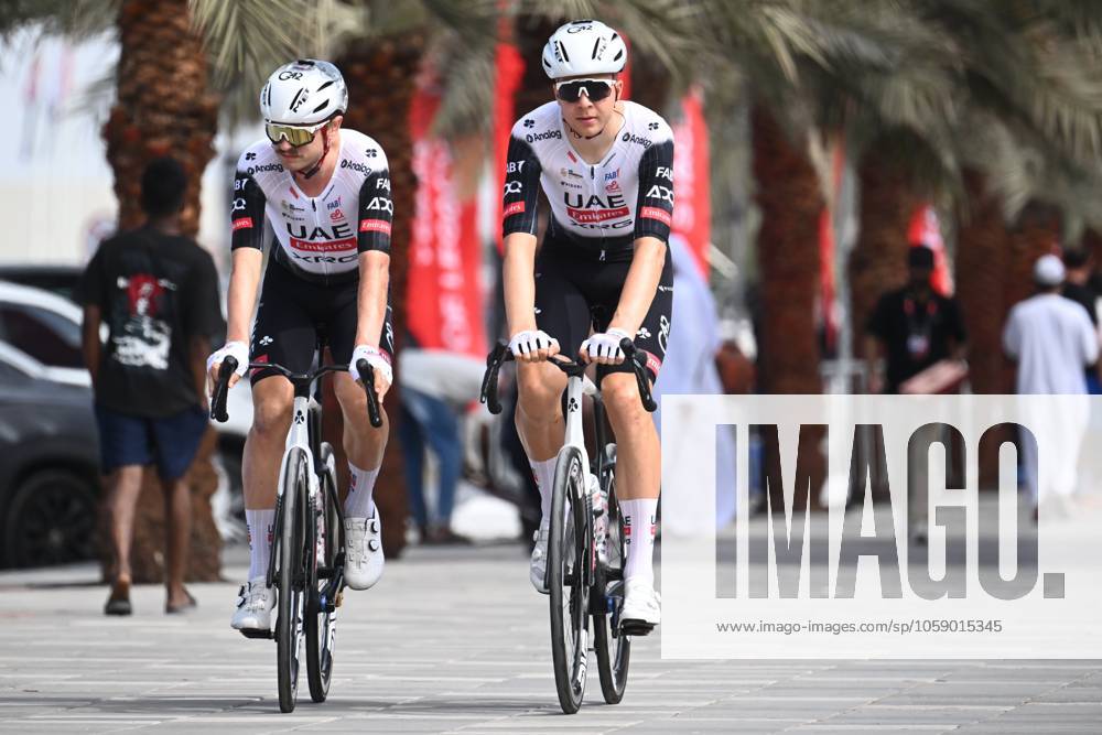 UAE Tour 2025 - Stage 3 JEBEL JAIS, UNITED ARAB EMIRATES - FEBRUARY 19 : Vermeersch Florian (BEL) of UAE Team Emirates pictured during Stage 3 of the UAE Tour 2025 cycling race with start in Ras Al Khaimah and finish in Jebel Jais (181km) on February 19, 2025 in Jebel Jais, United Arab Emirates, 19 02 2025 Jebel Jais United Arab Emirates