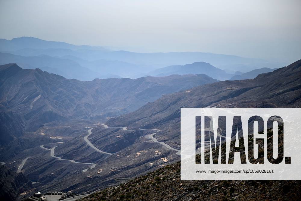UAE Tour 2025 - Stage 3 JEBEL JAIS, UNITED ARAB EMIRATES - FEBRUARY 19 : illustration picture of the Jebel Jais mountain during Stage 3 of the UAE Tour 2025 cycling race with start in Ras Al Khaimah and finish in Jebel Jais (181km) on February 19, 2025 in Jebel Jais, United Arab Emirates, 19 02 2025 Jebel Jais United Arab Emirates