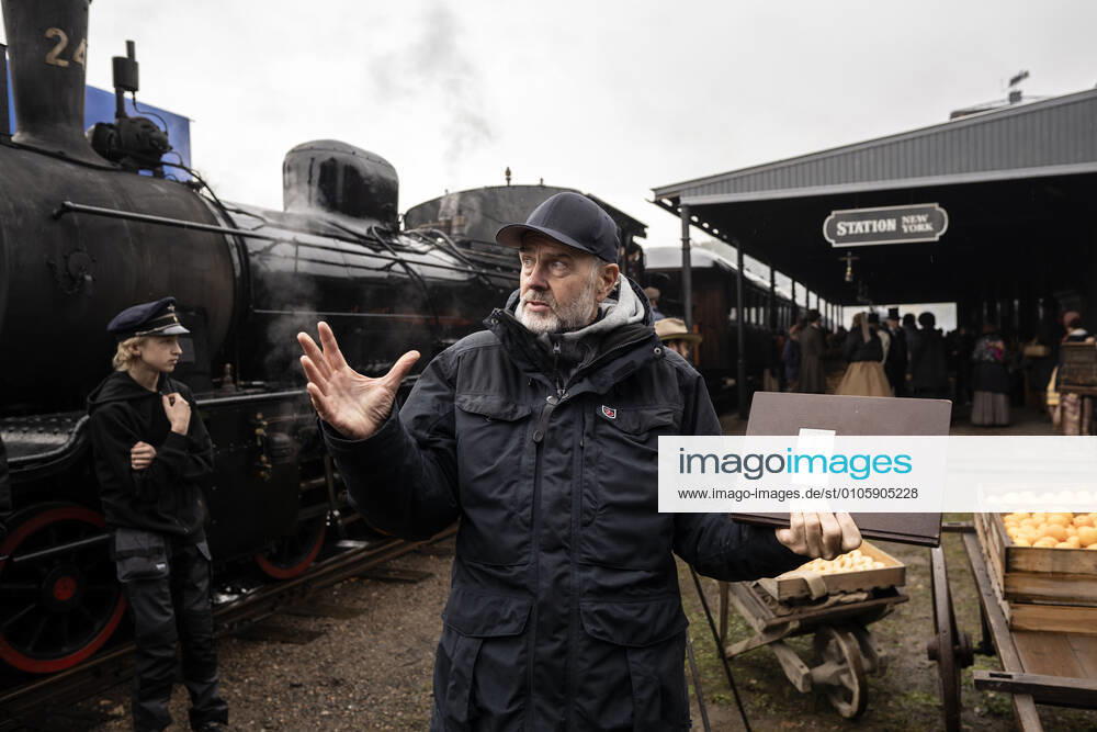 Director Erik Poppe during the filming of the movie The Emigrants , based on Swedish author Vilhelm Moberg s book, in Alingsas, Sweden, October 20, 2020 Alingsas Sweden