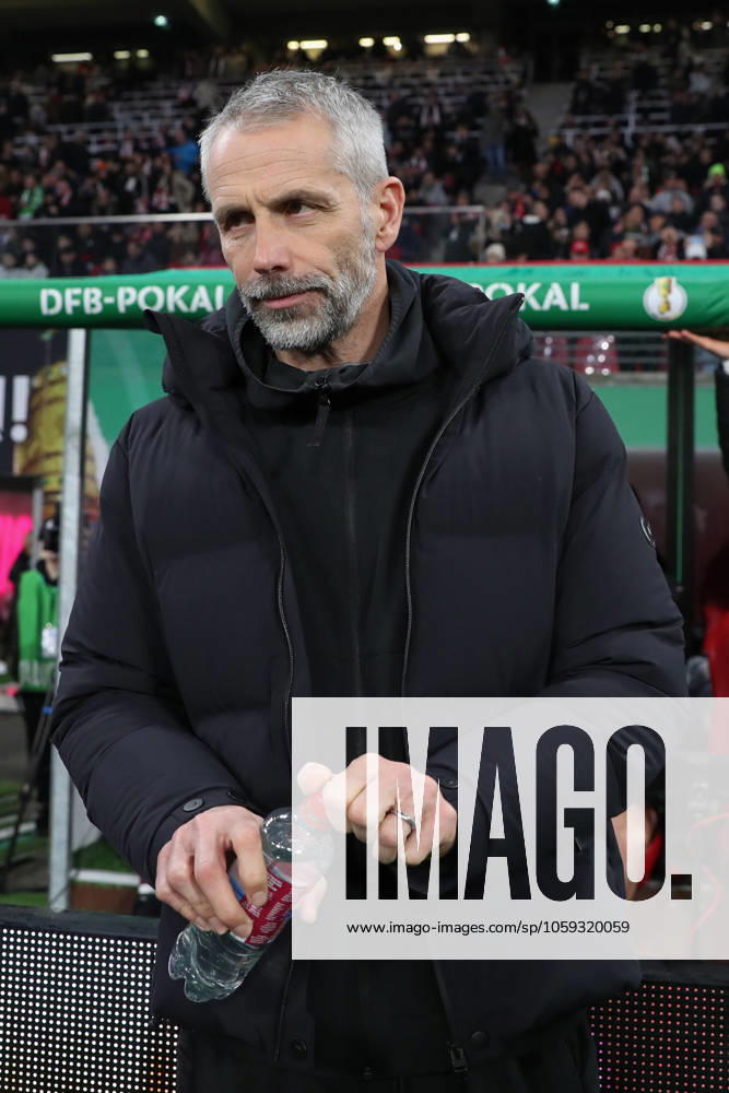 Fussball DFB Pokal 1 4 Finale, RB Leipzig - VfL Wolfsburg, v.l. Marco Rose (Leipzig, Trainer) Leipzig