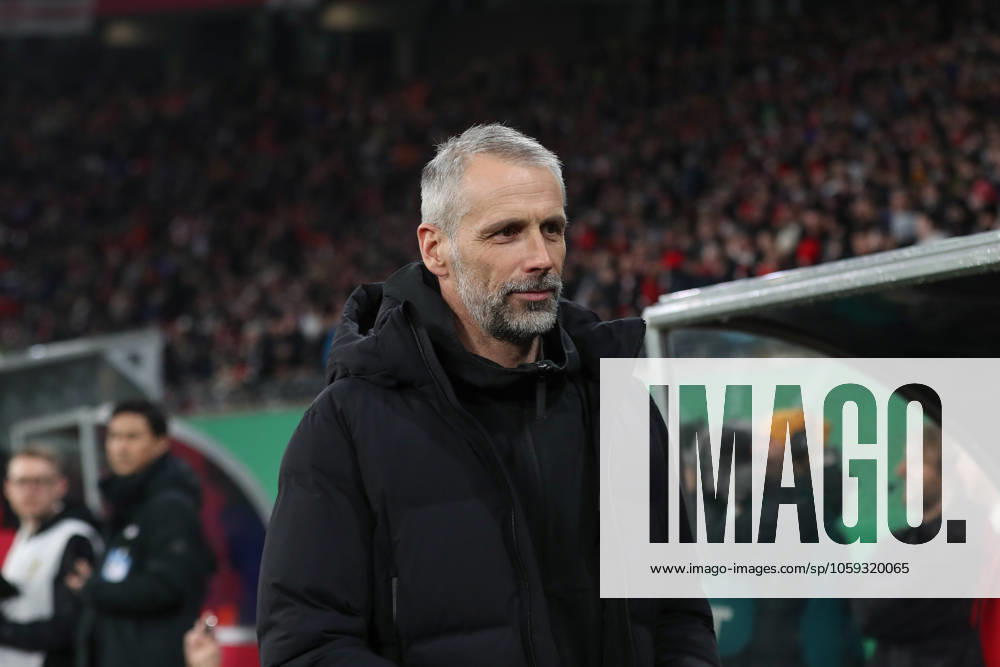 Fussball DFB Pokal 1 4 Finale, RB Leipzig - VfL Wolfsburg, v.l. Marco Rose (Leipzig, Trainer) Leipzig