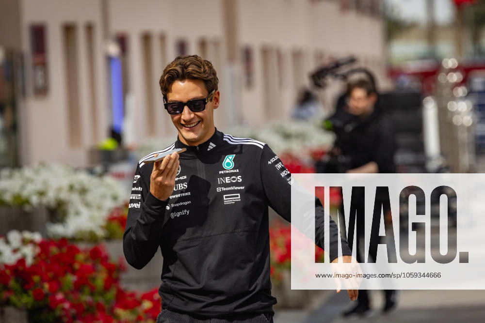 George Russell (UK, Mercedes AMG Petronas F1 Team 63) BHR, Formel 1 Weltmeisterschaft, Formel 1 Testfahrten, Bahrain international Circuit, 28.02.2025 BHR, Formel 1 Weltmeisterschaft, Formel 1 Testfahrten, Bahrain international Circuit, 28.02.2025 Sakhir