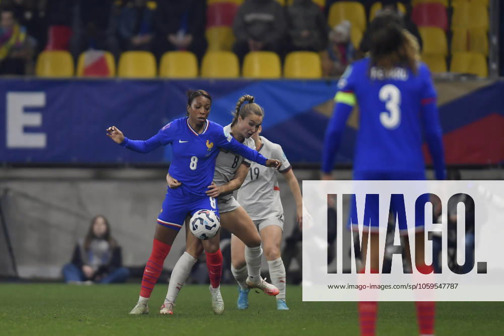 France v Iceland - UEFA Women s Nations League 2025 Grace Geyoro during the UEFA Women s Nations League 2025 match between France and Iceland at Stade Marie-Marvingt on February 25, 2025 in Le Mans, France. Le Mans France