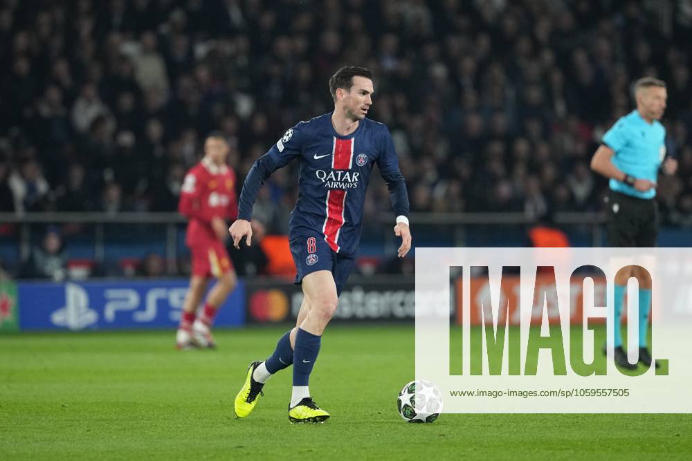 Fabian Ruiz of PSG Paris Saint-Germain v Liverpool, UEFA Champions League, Round of 16, First Leg, Football, Parc des Princes, Paris, France - 05 Mar 2025