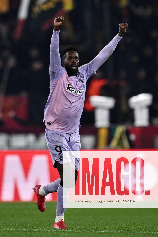 As Roma 06 03 2025 - Europa League Roma-Atletico Bilbao foto Antonello Sammarco Image nella foto: esultanza gol Inaki Williams