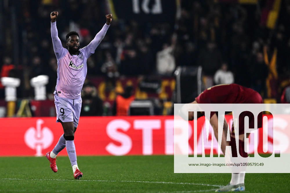 As Roma 06 03 2025 - Europa League Roma-Atletico Bilbao foto Antonello Sammarco Image nella foto: esultanza gol Inaki Williams