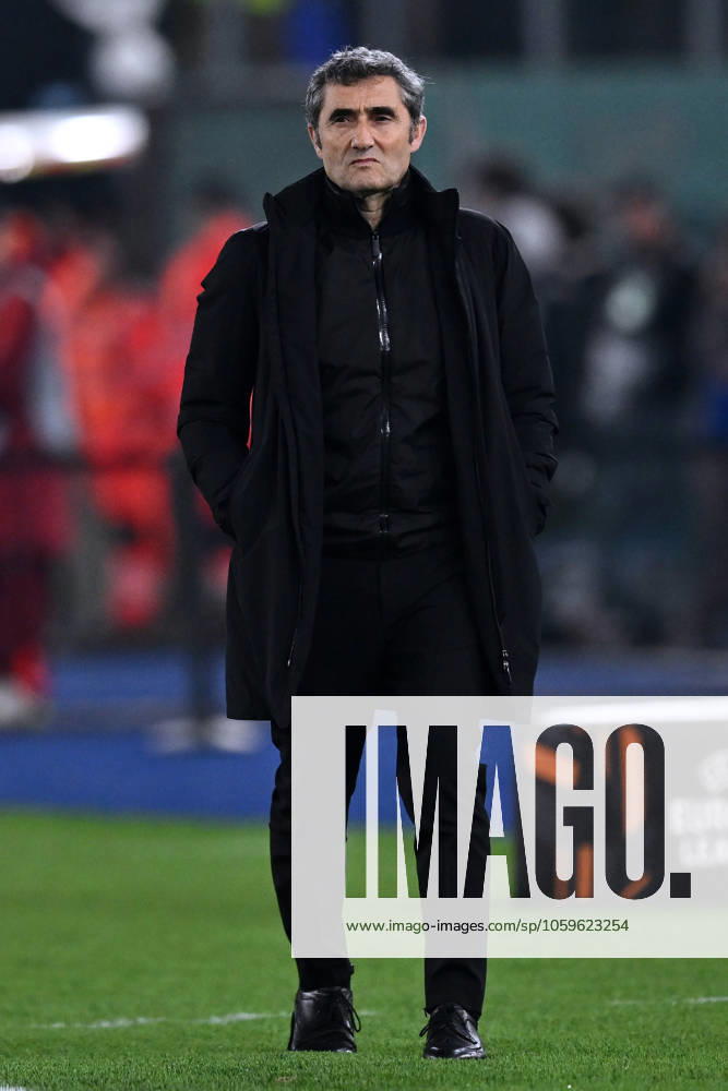 As Roma 06 03 2025 - Europa League Roma-Atletico Bilbao foto Antonello Sammarco Image nella foto: Ernesto Valverde