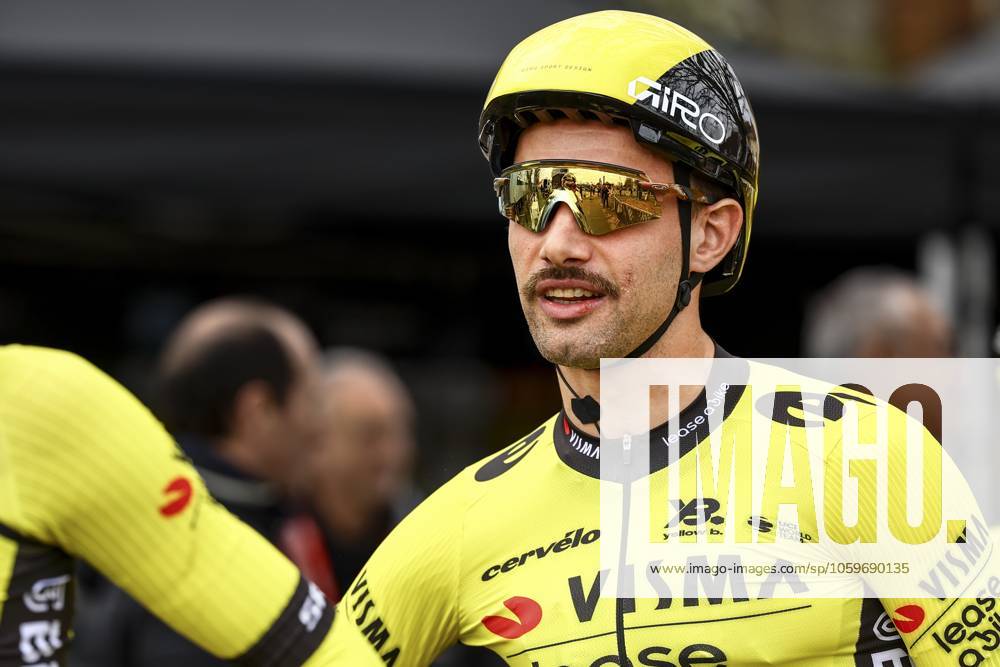 Belgian Victor Campenaerts of Team Visma-Lease a Bike pictured before the first stage of 83th edition of the Paris-Nice cycling race, from and to Le Perray-en-Yvelines (156,5km), Sunday 09 March 2025. DAVIDxPINTENS x114552939x