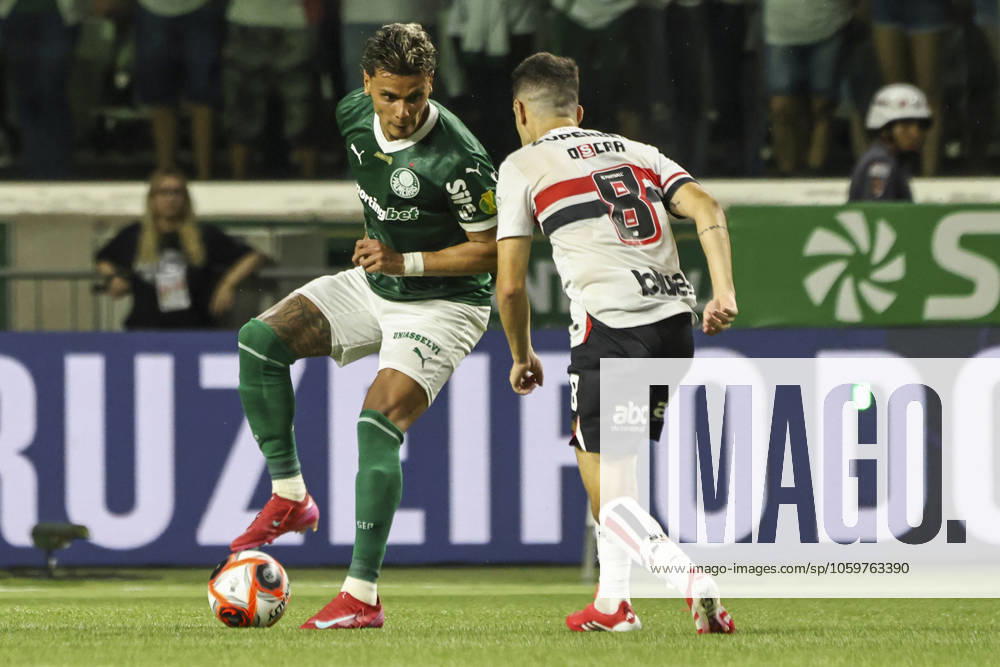 Match between Palmeiras and Sao Paulo for the Sao Paulo championship Sao paulo (sp), 03 10 2025 - paulistao palmeiras vs sao paulo richard rios from palmeiras in a play in the match between palmeiras and sao paulo, valid for the semi-final of the 2025 paulista football championship, on the night of this monday, march 10, 2025, at allianz parque, in sao paulo-sp (Foto: Leco Viana Thenews2 imago images) SPO