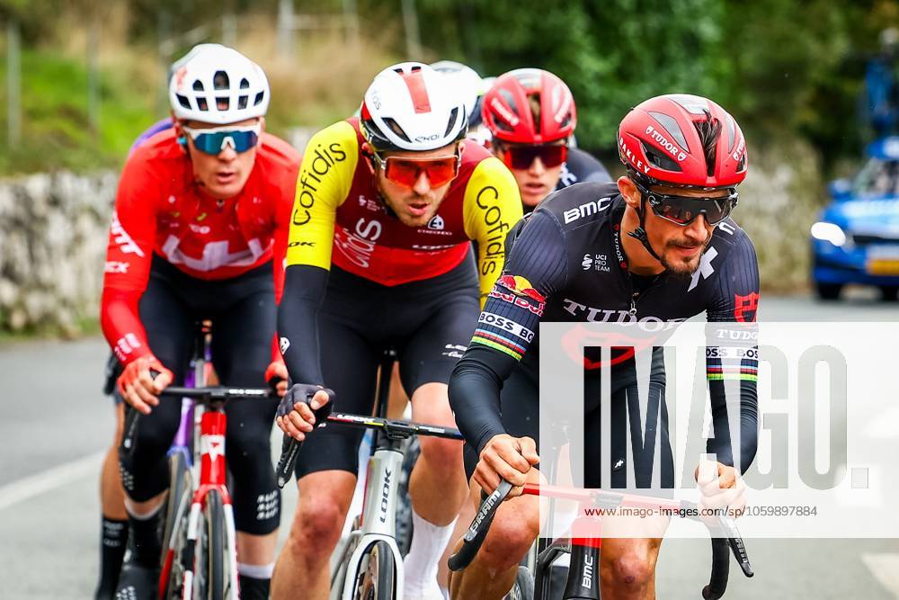 French Julian Alaphilippe of Tudor Pro Cycling Team pictured in action during stage seven of the 83th edition of the Paris-Nice cycling race, 147,8 km from Nice to Auron, France, Saturday 15 March 2025. DAVIDxPINTENS x114998508x