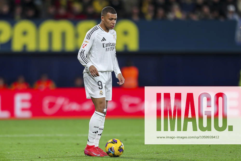 Kylian Mbappe of Real Madrid in action during the Spanish league, LaLiga EA Sports, football match played between Villarreal CF and Real Madrid CF at La Ceramica stadium on March 15, 2025, in Villarreal, Spain. Villarreal SPAIN - ZUMAa181 20250315_zaa_a181_119