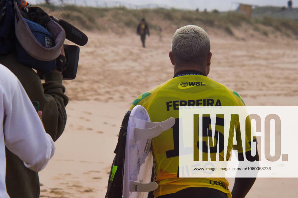 Day 3 Of World Surf Championship (WSL) In Peniche, Portugal On March 18, in Peniche, Portugal, the World Surf Championship (WSL) takes place for the third day of competition, with only the male category finishing the 32nd round. The competition returns to Supertubos beach on March 21. Peniche Portugal