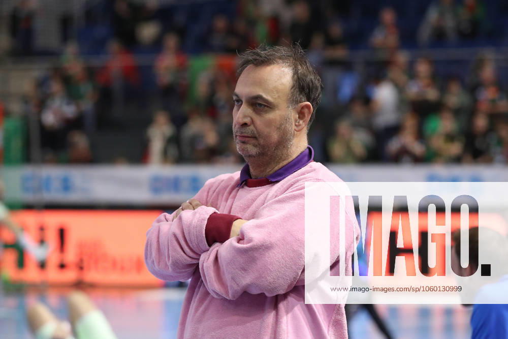 Handball, Daikin HBL, SC Magdeburg - Füchse Berlin v.l. Hans Robert Bob Hanning (Berlin) Magdeburg
