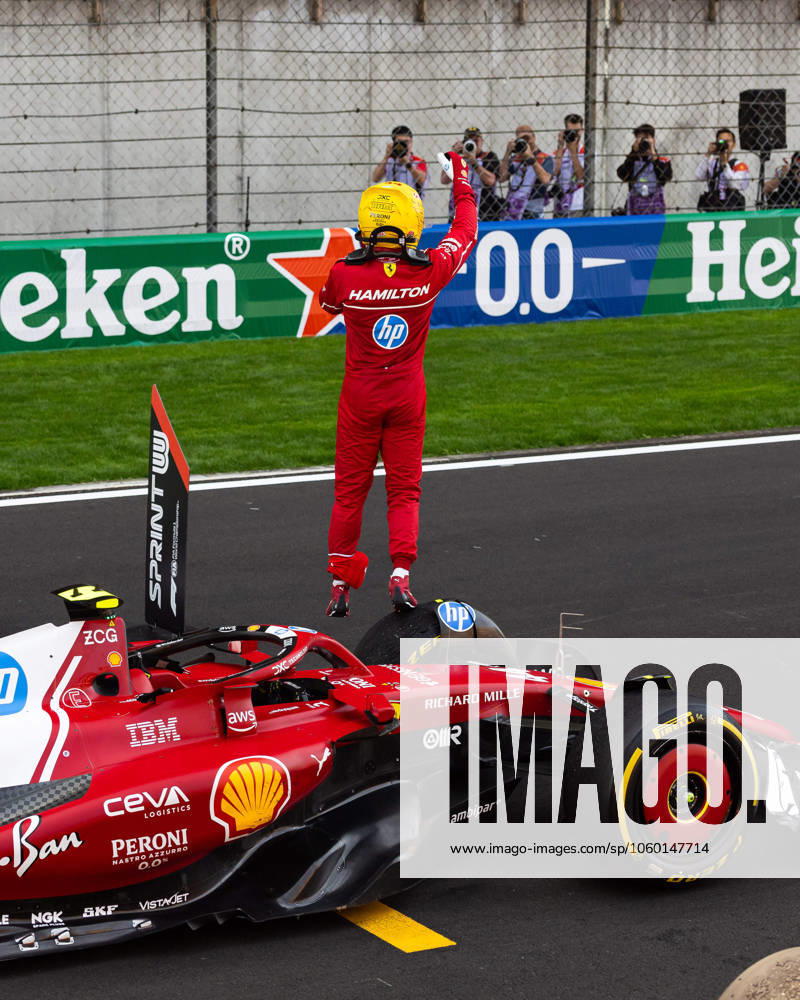 F1 - CHINESE GRAND PRIX 2025 HAMILTON Lewis (gbr), Scuderia Ferrari SF-25, portrait during the Formula 1 Heineken Chinese Grand Prix 2025, 2nd round of the 2025 FIA Formula One World Championship, WM, Weltmeisterschaft from March 21 to 23, 2025 on the Shanghai International Circuit, in Shanghai, China - ShanghaiChina