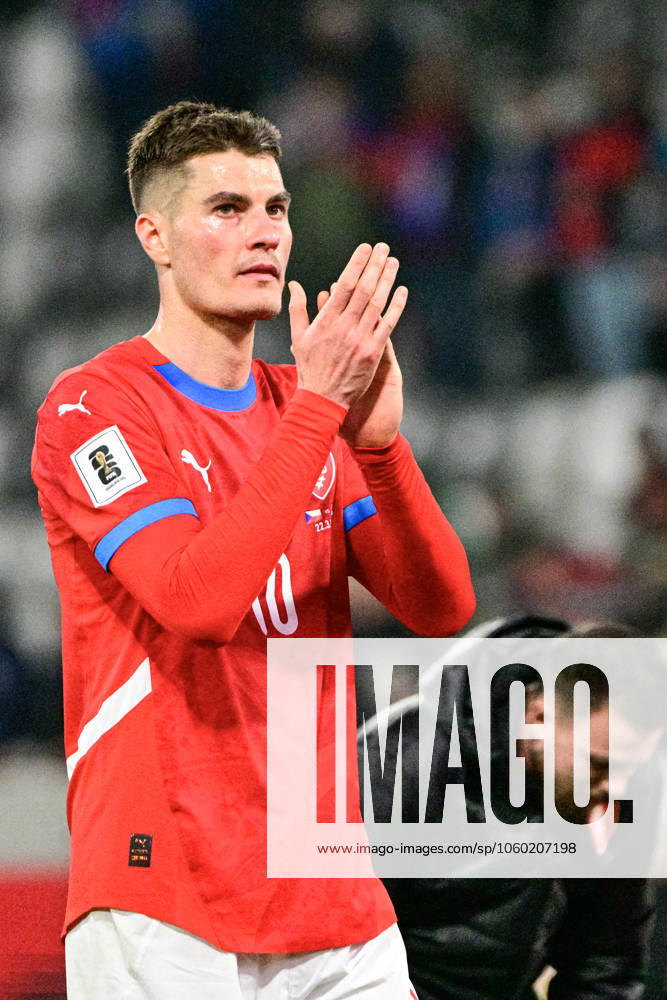 Patrik Schick of Czech Republic during the Football World Cup qualification group L opening match Czech Republic vs Faroe Island, Hradec Kralove, Czech Republic, March 22, 2025. (CTKxPhoto VitxSimanek) CTKPhotoF202503230008201 CTKPhotoF202503230008201