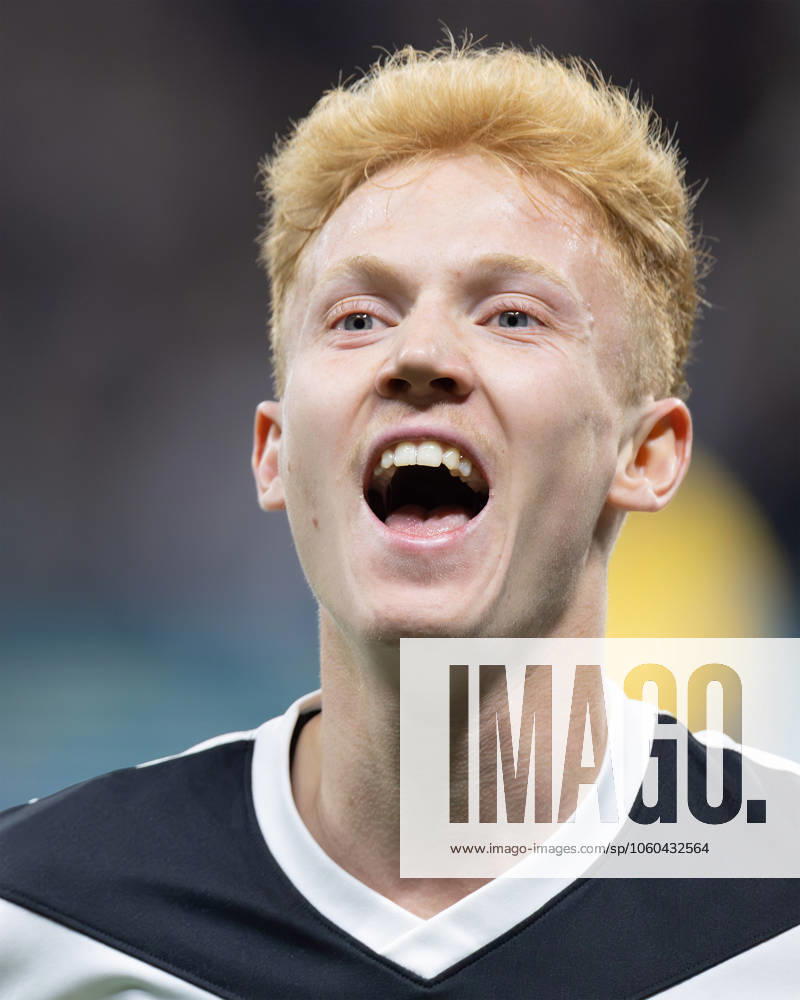 Eintracht Frankfurt - VfB Stuttgart, 1. FBL Hugo Larsson (Eintracht Frankfurt, 16). Bundesligaspiel zwischen Eintracht Frankfurt und dem VfB Stuttgart am 29. März 2025 im Deutsche Bank Park in Frankfurt am Main., Frankfurt am Main Hessen Deutschland Deutsche Bank Park