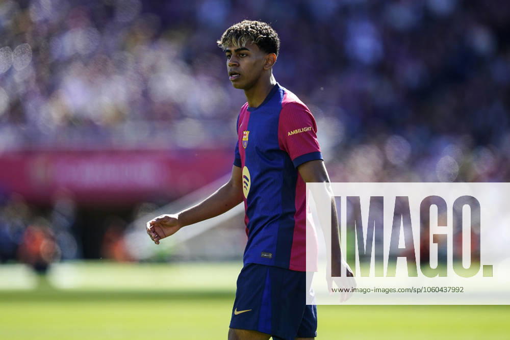 FC Barcelona, Barca Girona FC. La Liga EA Sports match. Date 29 Lamine Yamal of FC Barcelona during the La Liga EA Sports match between FC Barcelona and Girona FC played at Lluis Companys Stadium on 30 March 2025 in Barcelona, Spain. kpng
