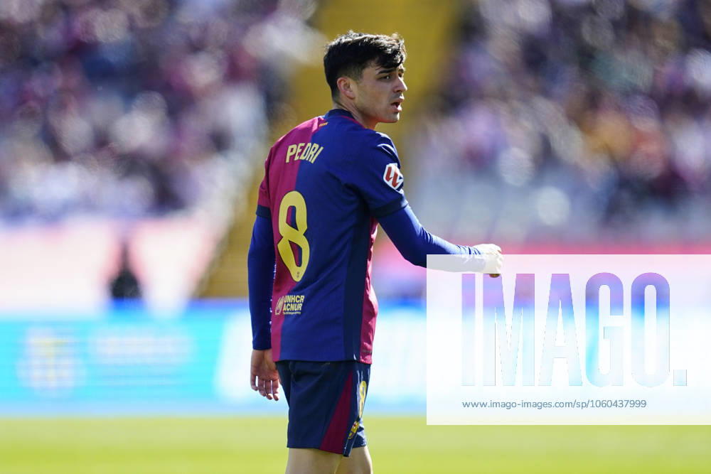 FC Barcelona, Barca Girona FC. La Liga EA Sports match. Date 29 Pedro Gonzalez Pedri of FC Barcelona during the La Liga EA Sports match between FC Barcelona and Girona FC played at Lluis Companys Stadium on 30 March 2025 in Barcelona, Spain. kpng