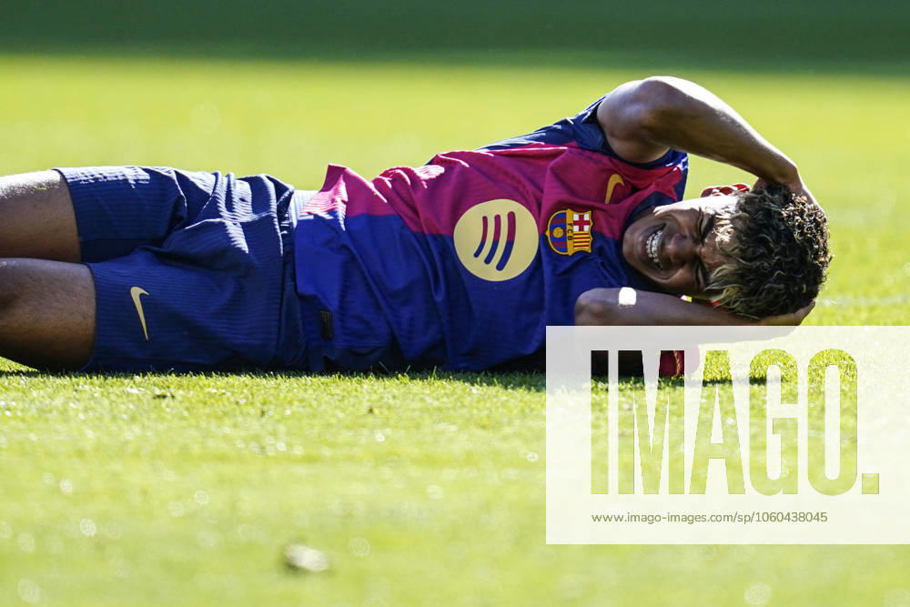 FC Barcelona, Barca Girona FC. La Liga EA Sports match. Date 29 Lamine Yamal of FC Barcelona during the La Liga EA Sports match between FC Barcelona and Girona FC played at Lluis Companys Stadium on 30 March 2025 in Barcelona, Spain. kpng