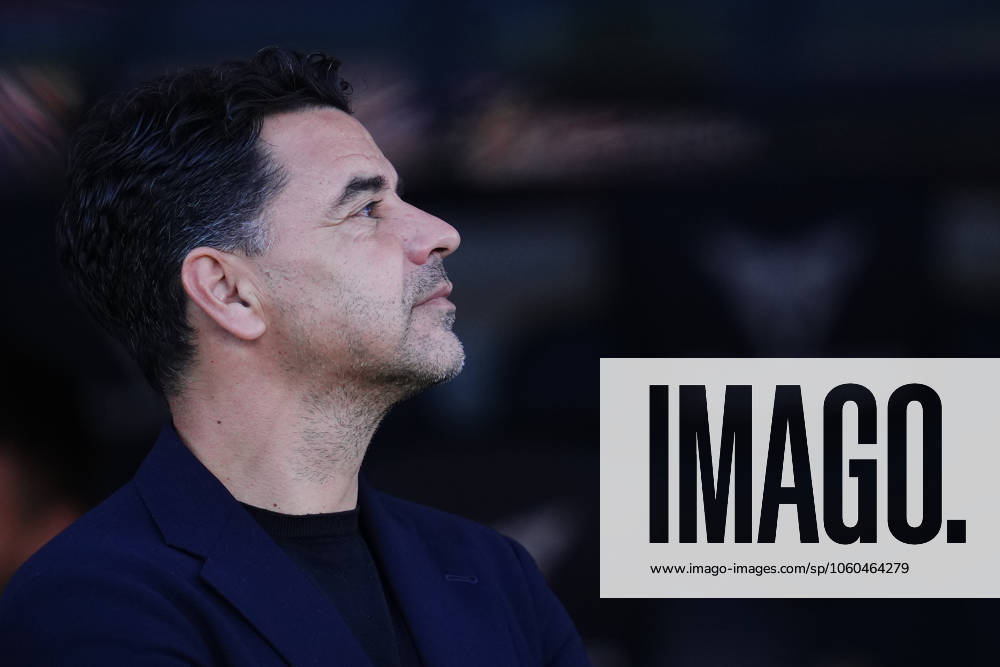 FC Barcelona, Barca Girona FC. La Liga EA Sports match. Date 29 Girona FC head coach Michel Sanchez during the La Liga EA Sports match between FC Barcelona and Girona FC played at Lluis Companys Stadium on 30 March 2025 in Barcelona, Spain. kpng
