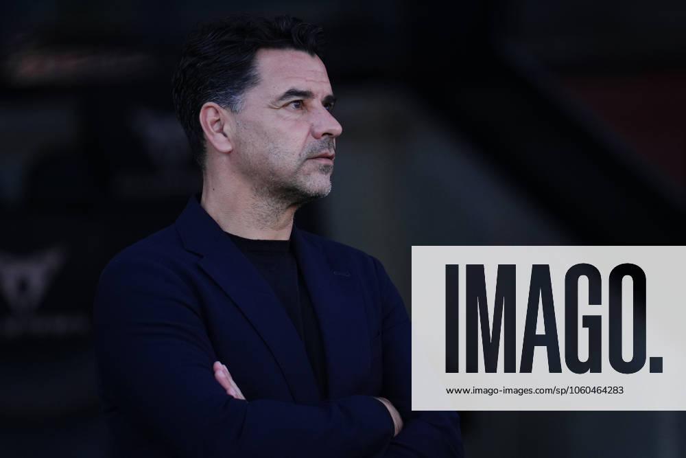 FC Barcelona, Barca Girona FC. La Liga EA Sports match. Date 29 Girona FC head coach Michel Sanchez during the La Liga EA Sports match between FC Barcelona and Girona FC played at Lluis Companys Stadium on 30 March 2025 in Barcelona, Spain. kpng