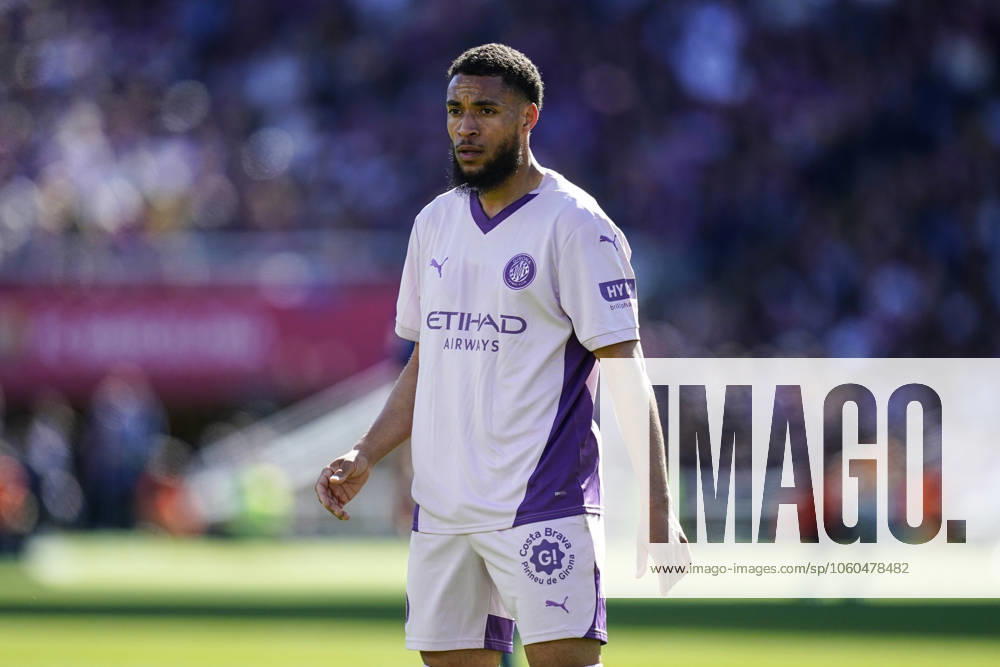 FC Barcelona, Barca Girona FC. La Liga EA Sports match. Date 29 Arnaut Danjuma of Girona FC during the La Liga EA Sports match between FC Barcelona and Girona FC played at Lluis Companys Stadium on 30 March 2025 in Barcelona, Spain. kpng