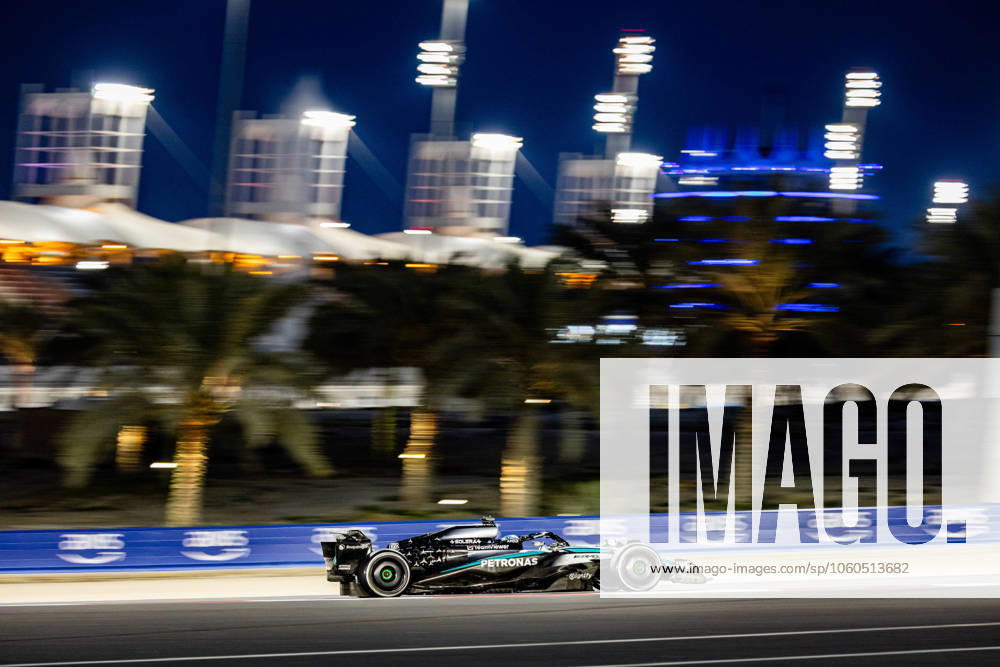 George Russell (UK, Mercedes AMG Petronas F1 Team 63) BHR, Formel 1 Weltmeisterschaft, Formel 1 Testfahrten, Bahrain international Circuit, 28.02.2025 BHR, Formel 1 Weltmeisterschaft, Formel 1 Testfahrten, Bahrain international Circuit, 28.02.2025 Sakhir