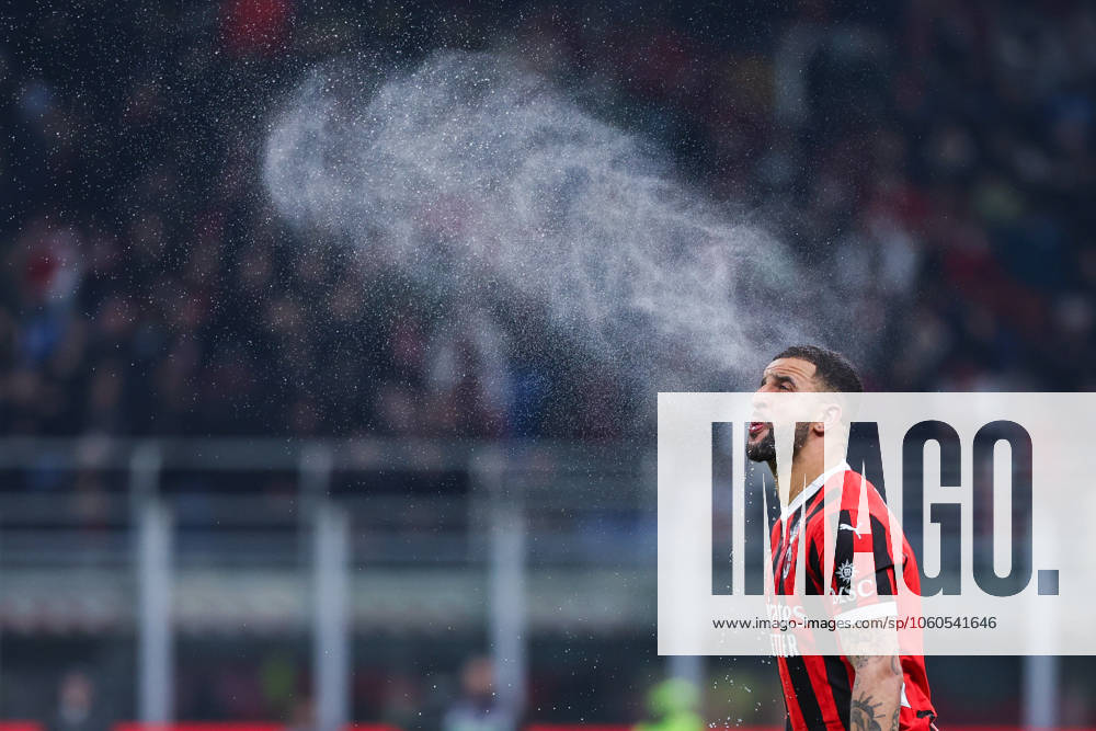 Kyle Andrew Walker of AC Milan seen during Coppa Italia 2024 25 Semi Final - 1st Leg football match between AC Milan and FC Internazionale at San Siro Stadium