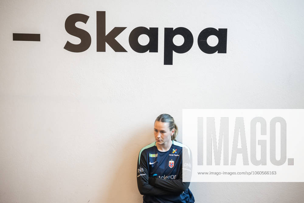 Elisabeth Terland of the Norwegian women s national football team during an indoor gym session on April 3, 2025 in Reykjavik. Photo: Vegard Grott BILDBYRAN kod VG VG0742 bbeng fotboll football soccer fotball norge norway women dam nations league träning practice training trening gym