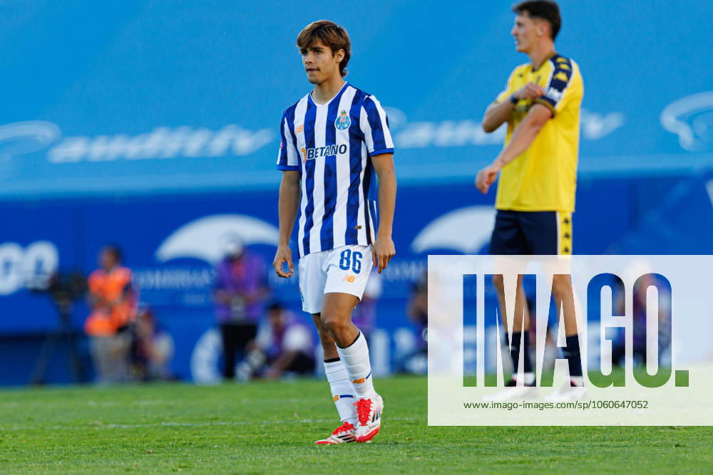 Rodrigo Mora seen during Liga Portugal game between teams of GD Estoril Praia and FC Porto at Estadio Antonio Coimbra da Mota (Maciej Rogowski) Estoril Estadio Antonio Coimbra da Mota Portugal
